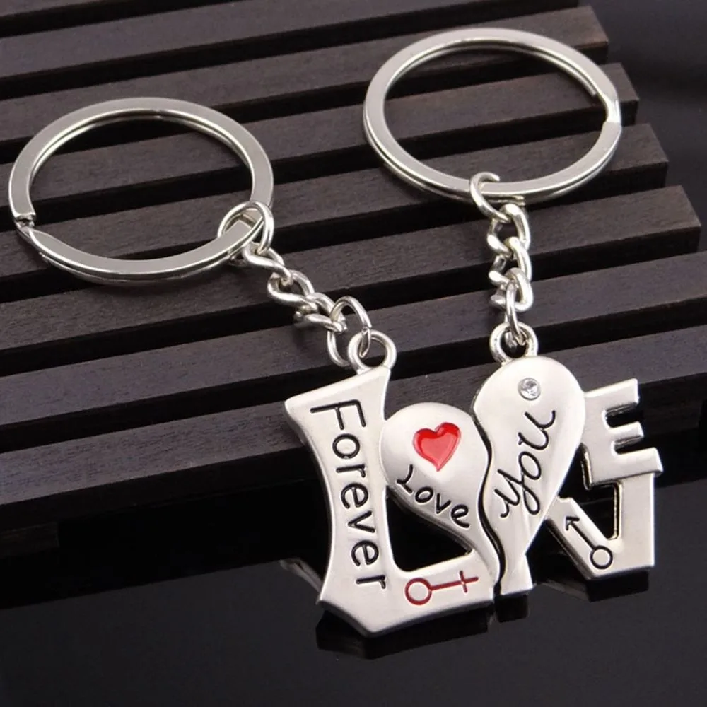 Porte-clés Couple Cœur – Symbole d’Amour à Partager – Image 3